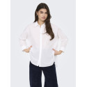 ONLY New Lina Grace Skjorte Med Rhinsten - Bright White
