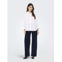 ONLY New Lina Grace Skjorte Med Rhinsten - Bright White