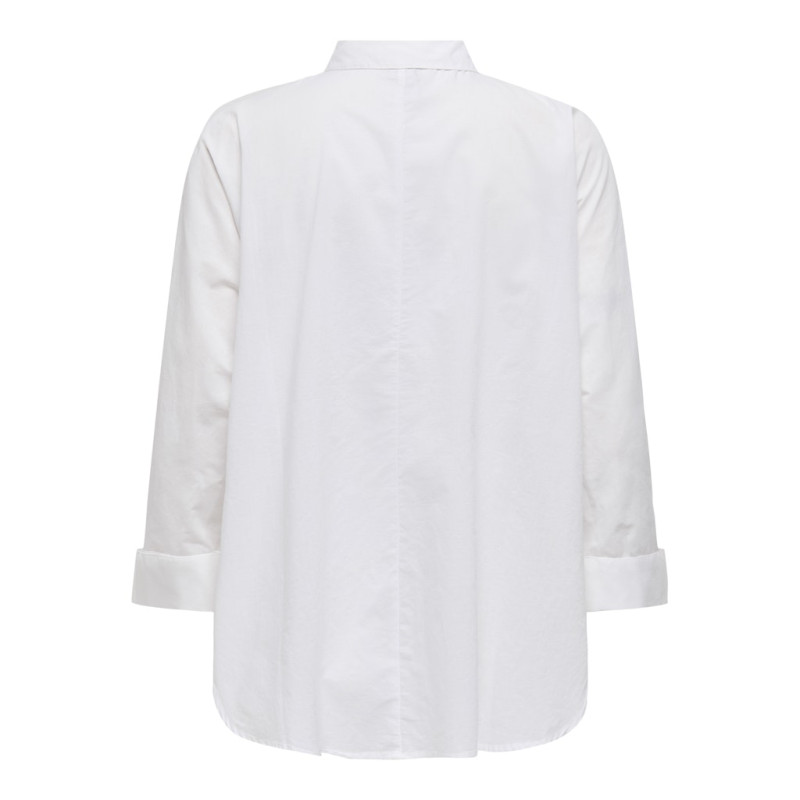 ONLY New Lina Grace Skjorte Med Rhinsten - Bright White