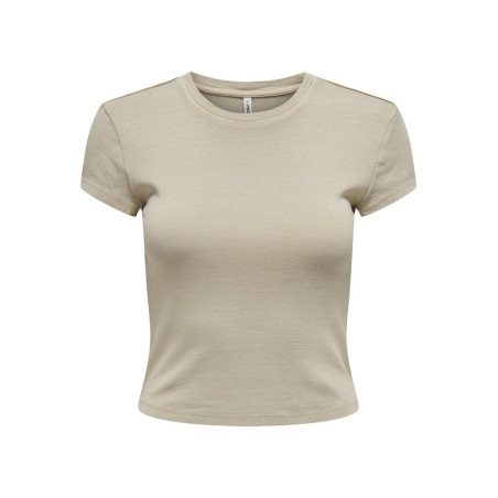 ONLY Elina Kort Top - Humus