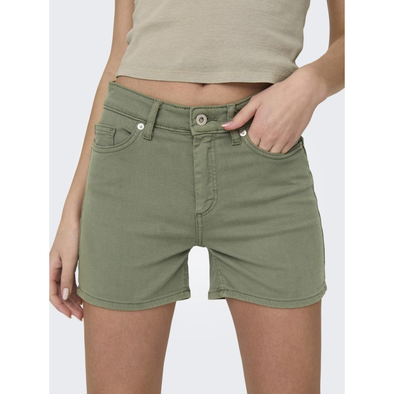 ONLY Elina Kort Top - Humus