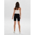ONLY Rain Mid Lange Denim Short - Black