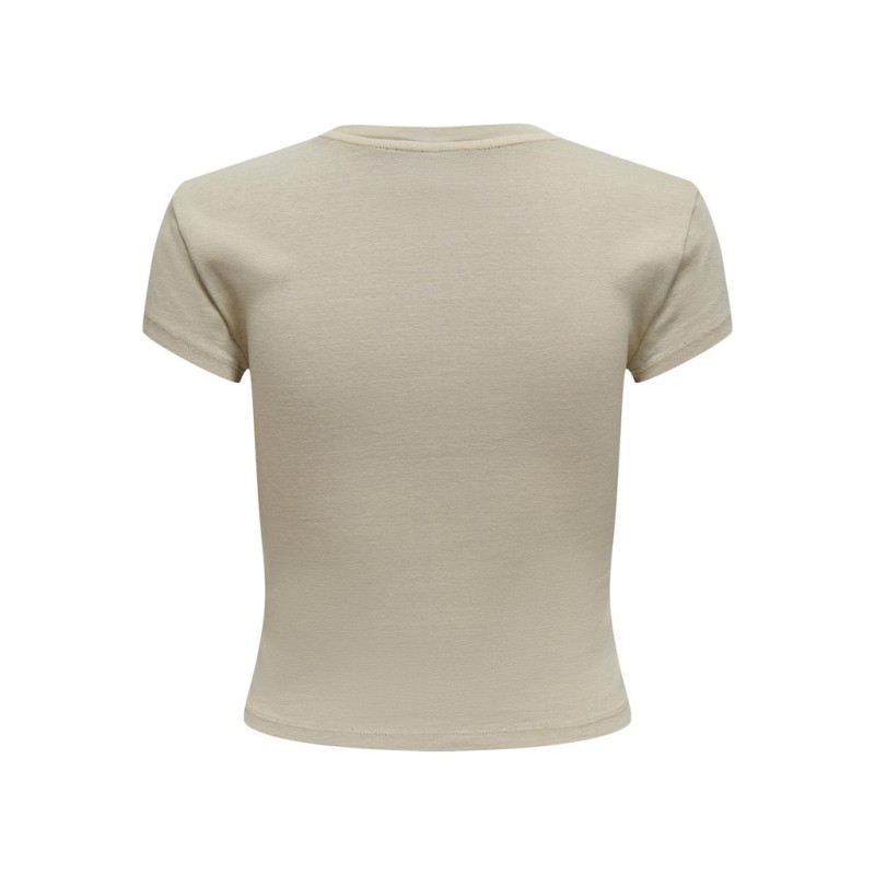 ONLY Elina Kort Top - Humus