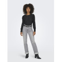 ONLY Sandra Puff Bluse - Sort