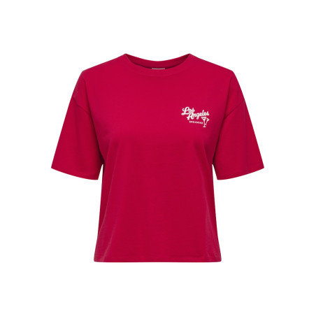 JDY Cally Print T-Shirt - Ski Patrol