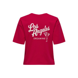 JDY Cally Print T-Shirt - Ski Patrol