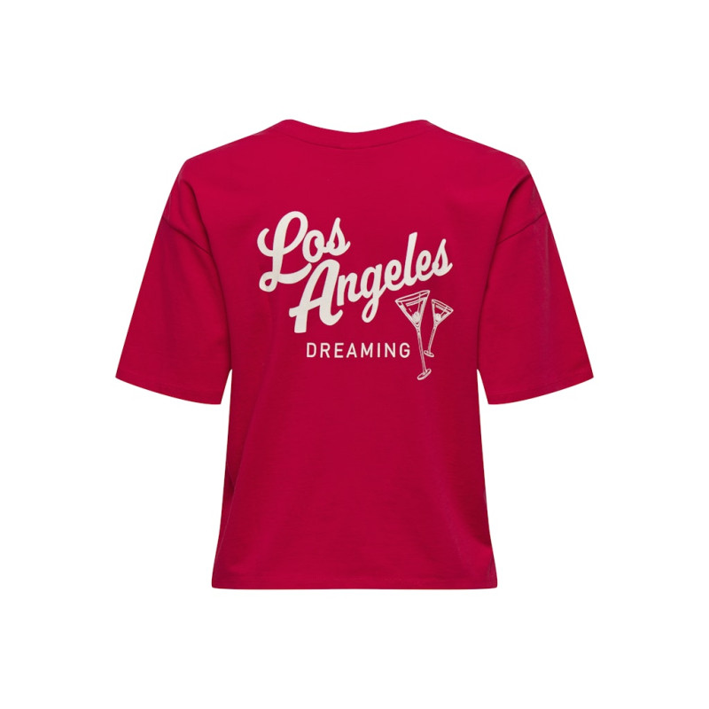 JDY Cally Print T-Shirt - Ski Patrol