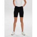 ONLY Rain Mid Lange Denim Short - Black