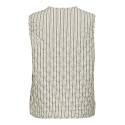 ONLY Smilla Quiltet Vest - Pumice Stone