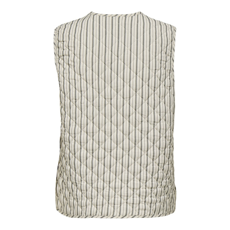 ONLY Smilla Quiltet Vest - Pumice Stone