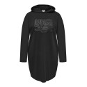 ONLY CARMAKOMA Mabel Hoodie Kjole - Sort