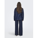 ONLY Ellis Bow Tie Denim Jakke - Dark Blue Denim