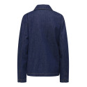 ONLY Ellis Bow Tie Denim Jakke - Dark Blue Denim