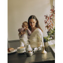 NAME IT BABY Desille Strik Cardigan - Elderberry
