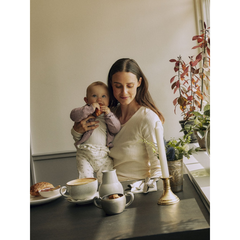 NAME IT BABY Desille Strik Cardigan - Elderberry