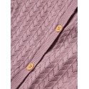 NAME IT BABY Desille Strik Cardigan - Elderberry