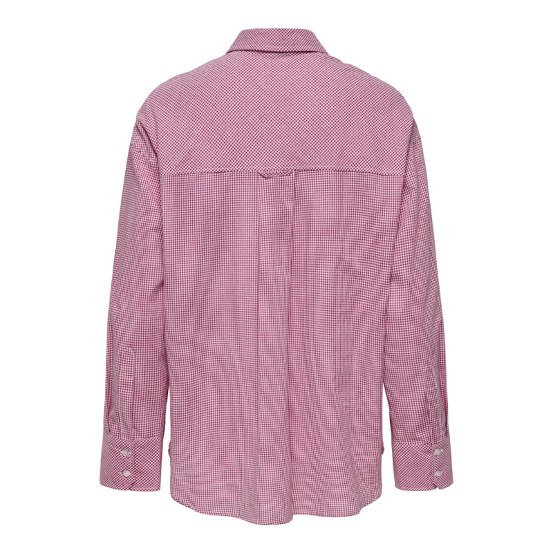 ONLY Yvette Check Skjorte - Scooter