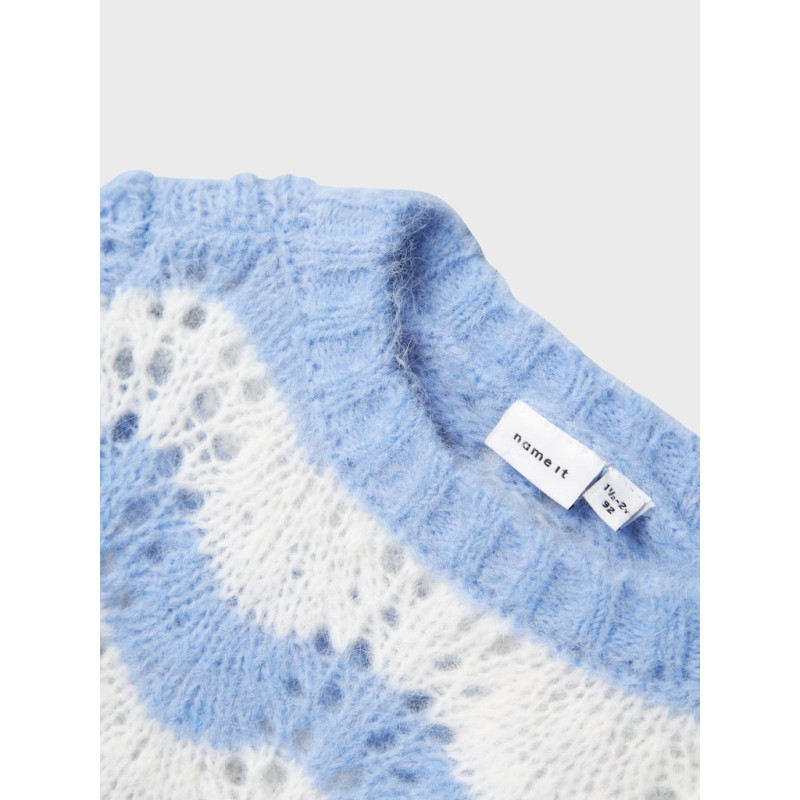 NAME IT MINI Damilla Strik Sweater - Serenity