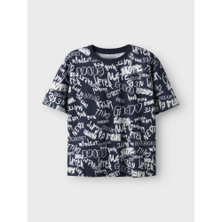 NAME IT KIDS Veldo T-Shirt - Navy Blazer