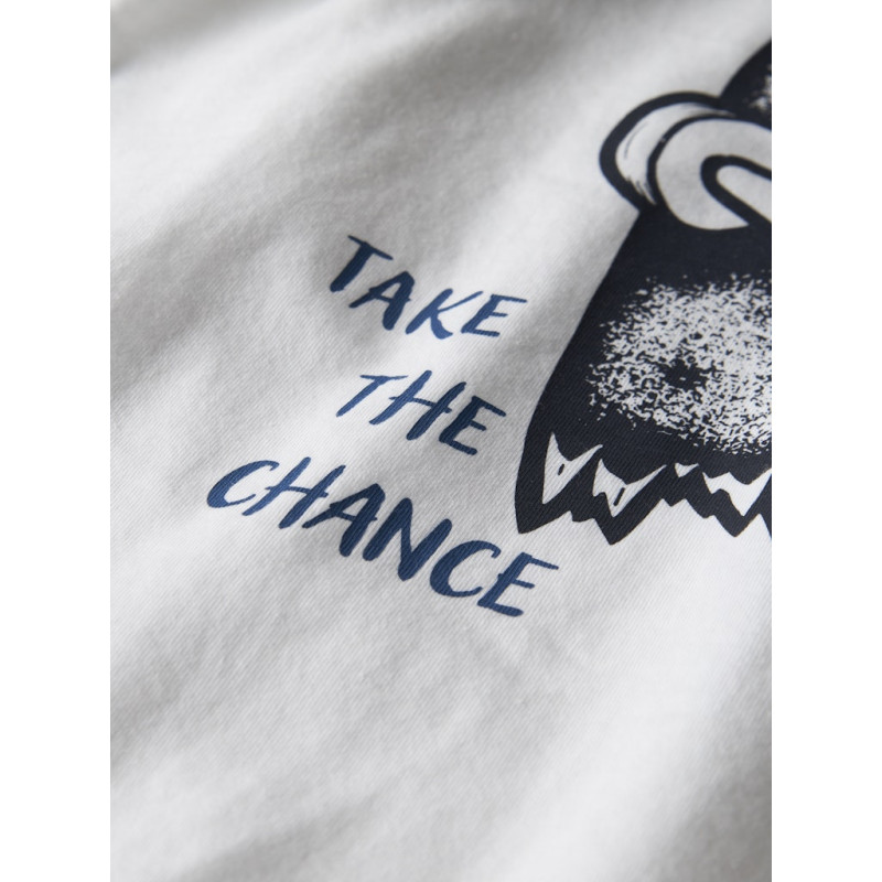 NAME IT KIDS Veldo T-Shirt - Bright White