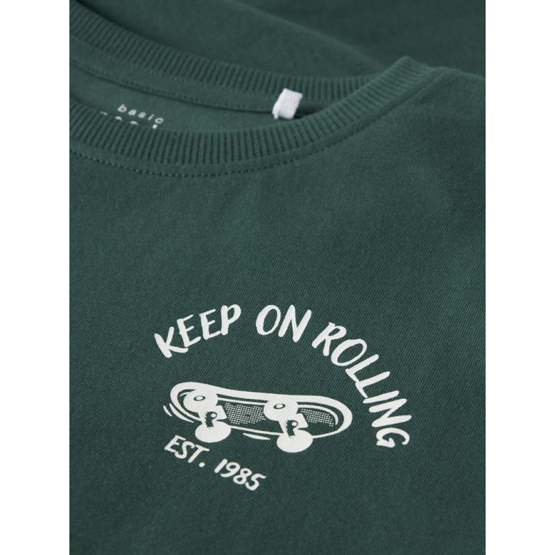 NAME IT KIDS Veldo T-Shirt - Forest Biome