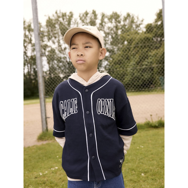 NAME IT KIDS Datto Cardigan - Navy Blazer