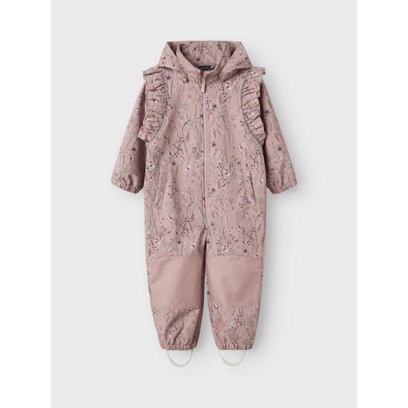 NAME IT MINI Alfa08 Softshell Dragt - Pale Mauve