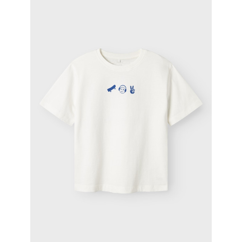 NAME IT KIDS Bekaj T-shirt - Cloud Dancer