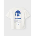 NAME IT KIDS Bekaj T-shirt - Cloud Dancer
