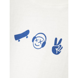 NAME IT KIDS Bekaj T-shirt - Cloud Dancer