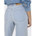 ONLY Madison Blush Wide Jeans Cr0495 - Light Blue Bleached