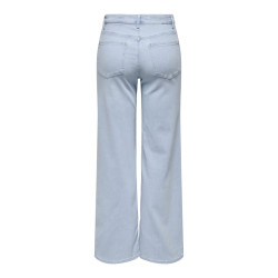 ONLY Madison Blush Wide Jeans Cr0495 - Light Blue Bleached