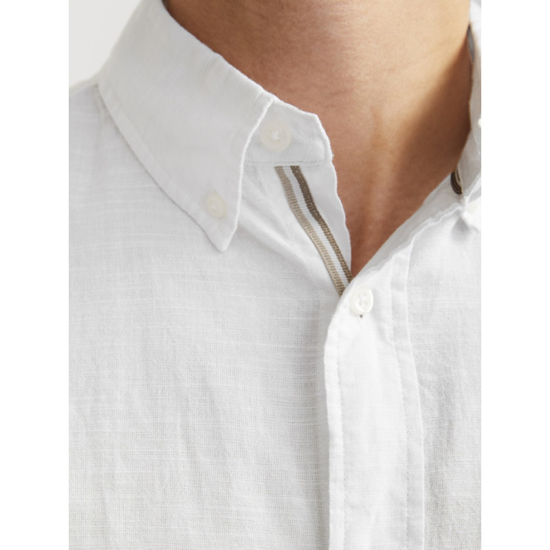 JACK & JONES Blusummer Shield Skjorte - Bright White