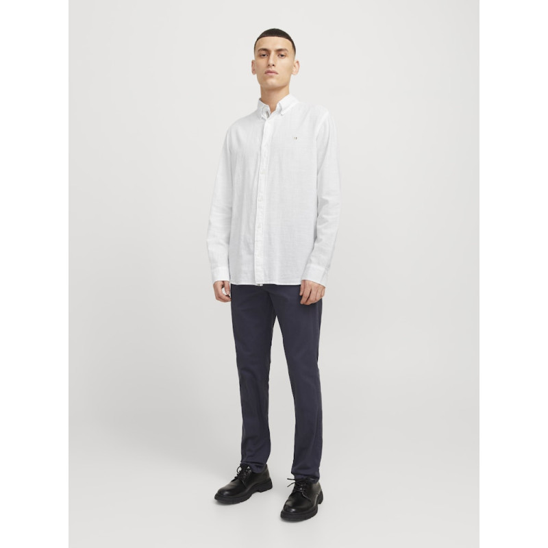 JACK & JONES Blusummer Shield Skjorte - Bright White