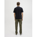 JJ REBEL Carlos Loose Rebel Cargo Bukser - Olive Night