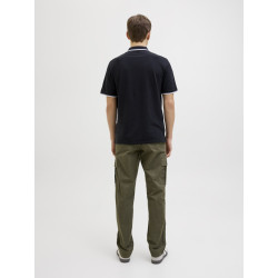 JJ REBEL Carlos Loose Rebel Cargo Bukser - Olive Night