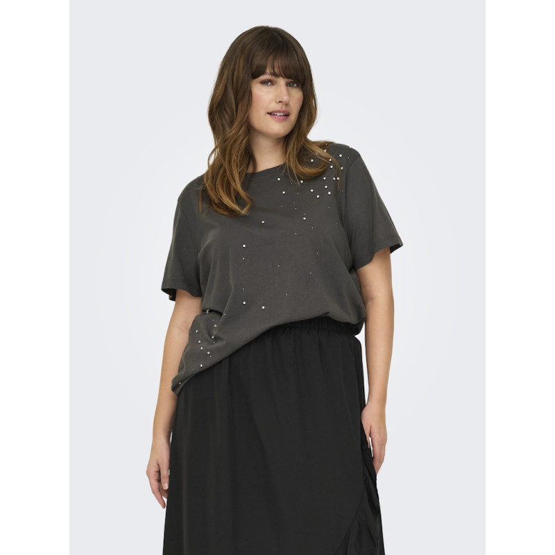 ONLY CARMAKOMA Len Life T-Shirt - Magnet