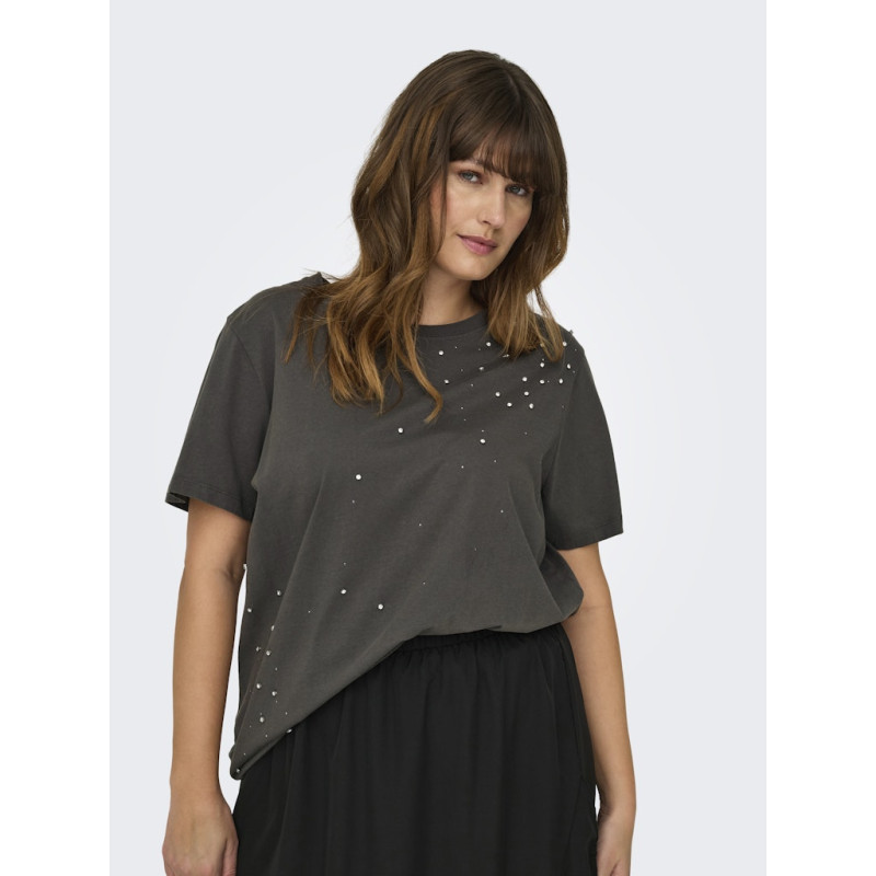 ONLY CARMAKOMA Len Life T-Shirt - Magnet