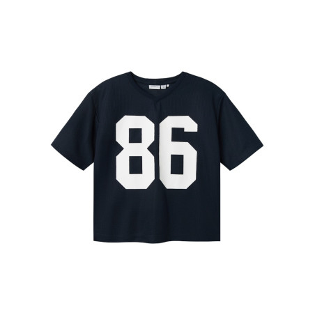 NAME IT KIDS Ferd T-Shirt - Navy Blazer