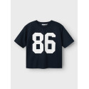 NAME IT KIDS Ferd T-Shirt - Navy Blazer