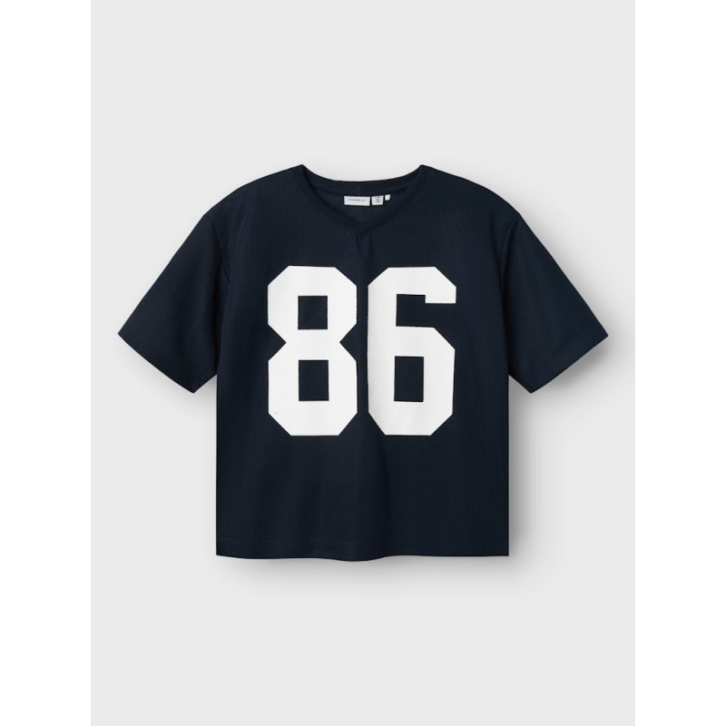 NAME IT KIDS Ferd T-Shirt - Navy Blazer