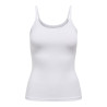 ONLY Love Strap Singlet - Hvid