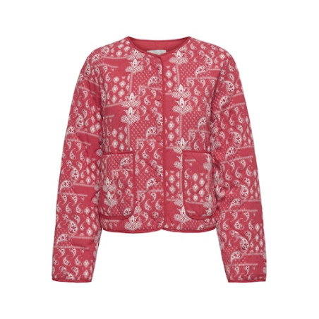 ONLY Elvira Quilted Jakke - Mars Red