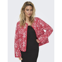 ONLY Elvira Quilted Jakke - Mars Red