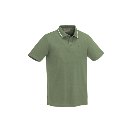 PINEWOOD POLO - MID GREEN