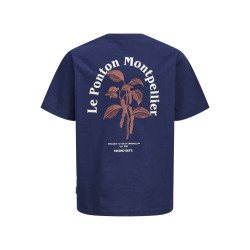 JACK & JONES JUNIOR Paros Easter Sketch T-Shirt - Ocean Cavern