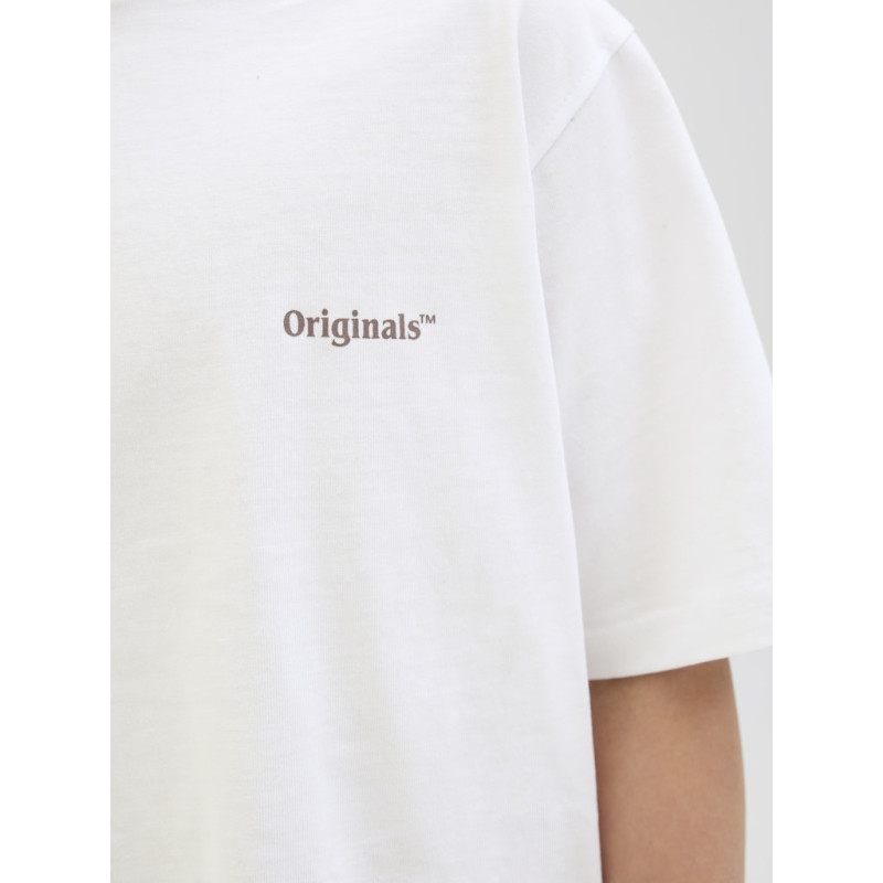 JACK & JONES JUNIOR Paros Easter Sketch T-Shirt - Bright White