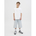 JACK & JONES JUNIOR Paros Easter Sketch T-Shirt - Bright White