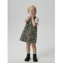 NAME IT MINI Zebra Twill Spencer Kjole - Cement