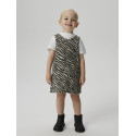 NAME IT MINI Zebra Twill Spencer Kjole - Cement
